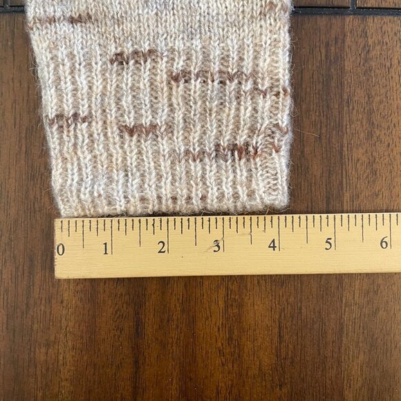 NWOT Max Studio Crew Neck Long Sleeve Pullover Drop Shoulder Sweater Cream Mediu - Picture 8 of 12